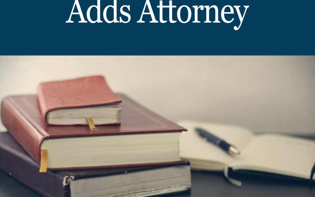 Miami Adds Attorney