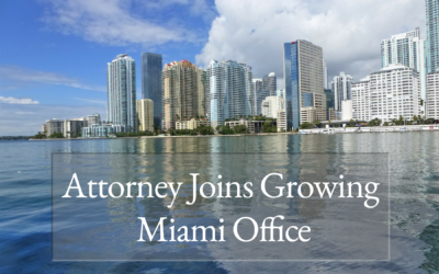 Attorney Joins Growing Miami Office