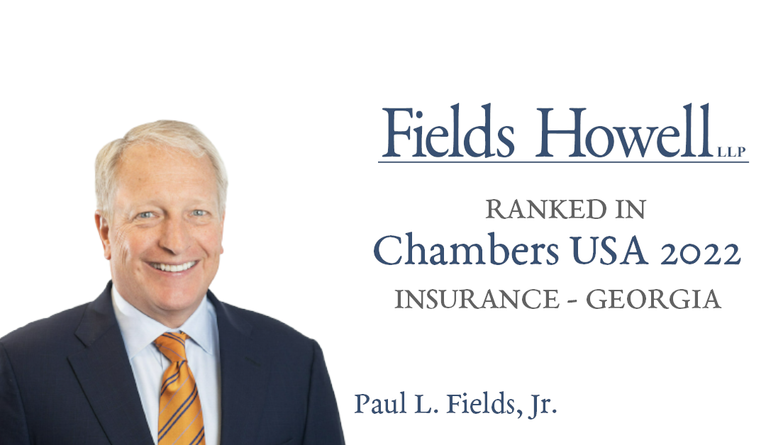 Fields Howell Ranked by Chambers USA 2022